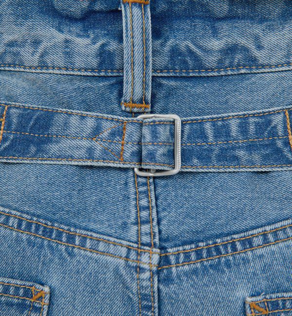  「【PEAS】スラッシュデニムパンツ」|デニム|