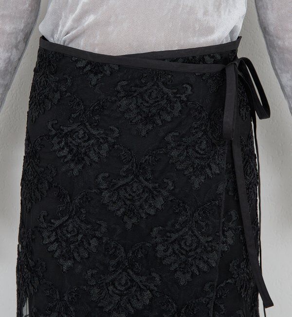  「モールレースラップスカート」|スカート|