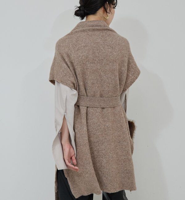  「【25th記念アイテム】 2wayニットポンチョ」|ニット・セーター|