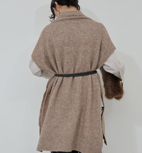  「【25th記念アイテム】 2wayニットポンチョ」|ニット・セーター|