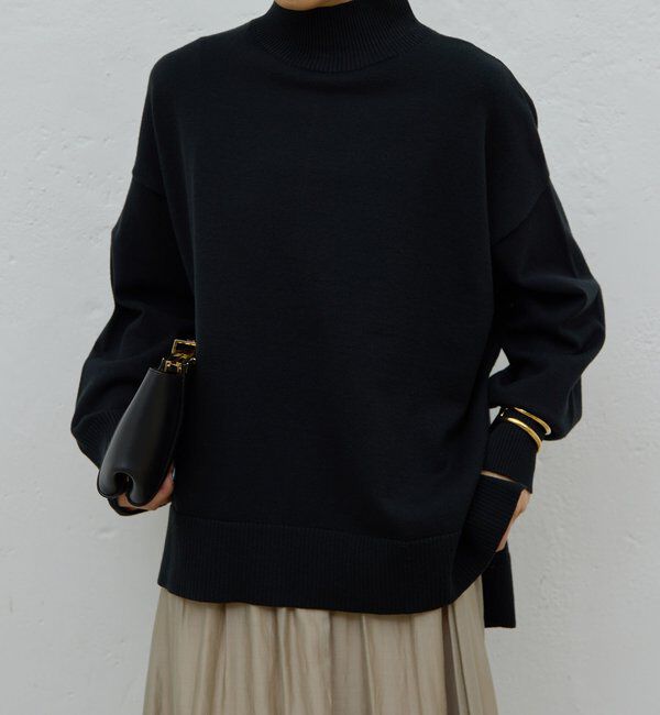  「【手洗い可】【全骨格対応】オーバータートルニット」|ニット・セーター|