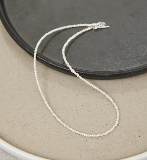  「シードパールショートネックレス」|リング|