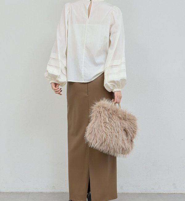  「タックスリーブブラウス」|シャツ・ブラウス|