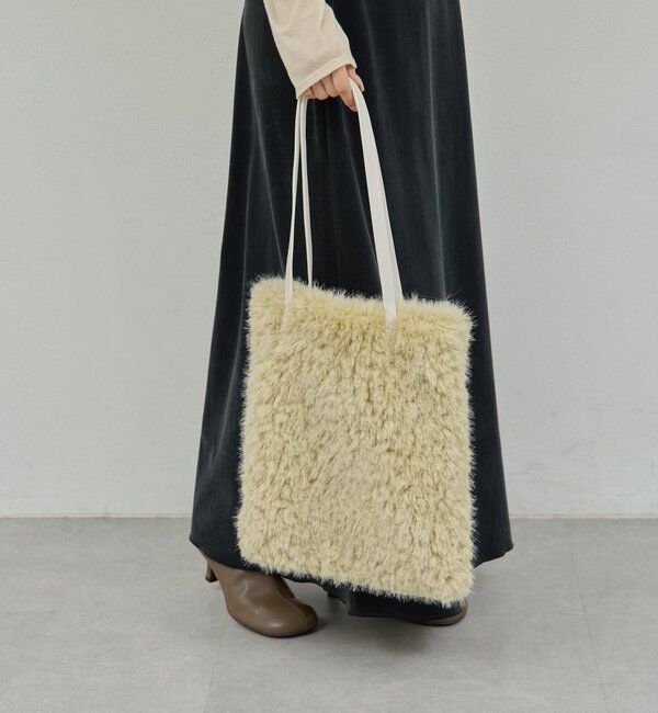  「【2.718】フェイクカシミヤトート」|トートバッグ|