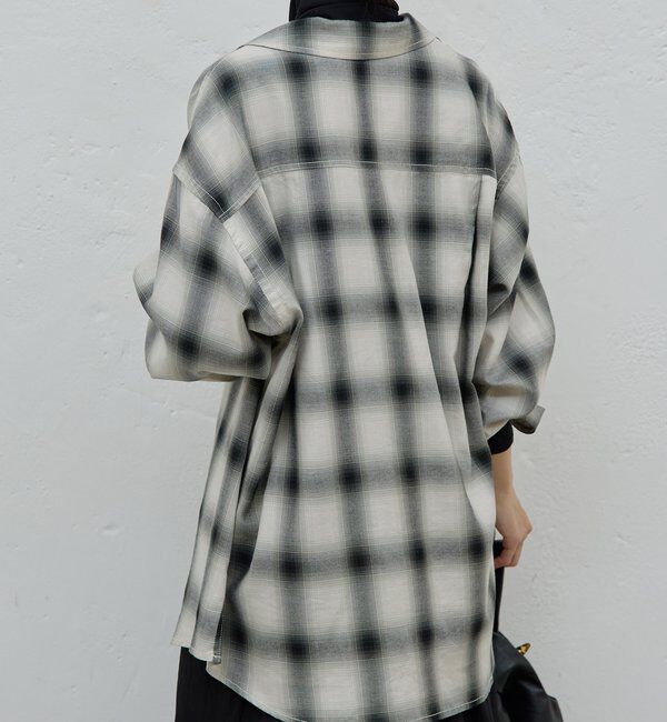  「オンブレチェックシャツ」|シャツ・ブラウス|