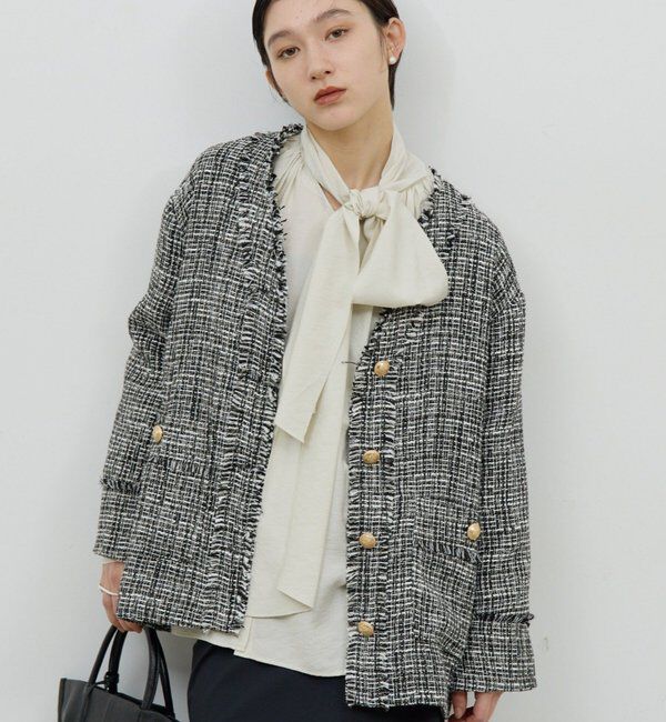  「【WEB限定/手洗い可】ツイードジャケット」|その他|