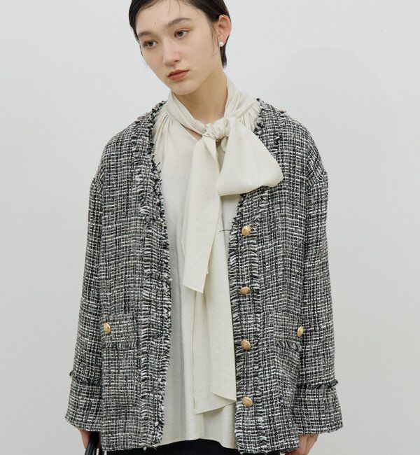  「【WEB限定/手洗い可】ツイードジャケット」|その他|