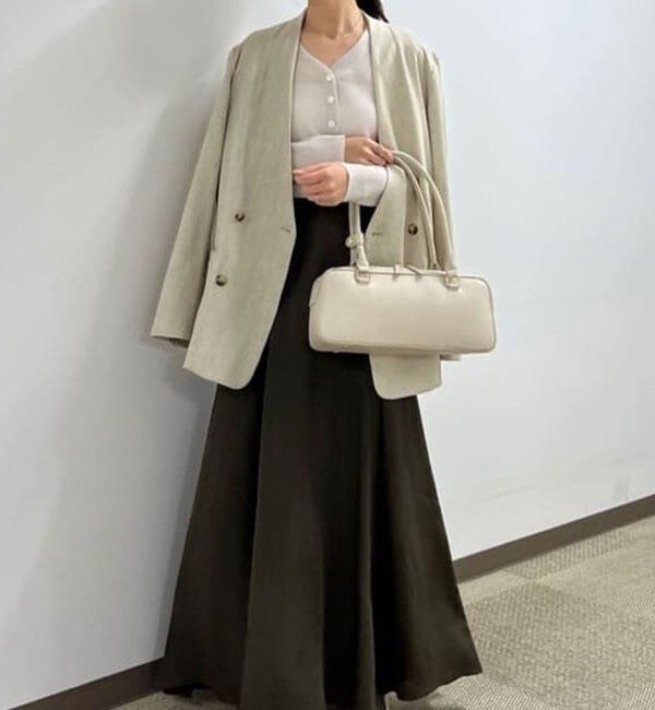  「【セットアップ対応】ノーカラーツイードジャケット」|その他|