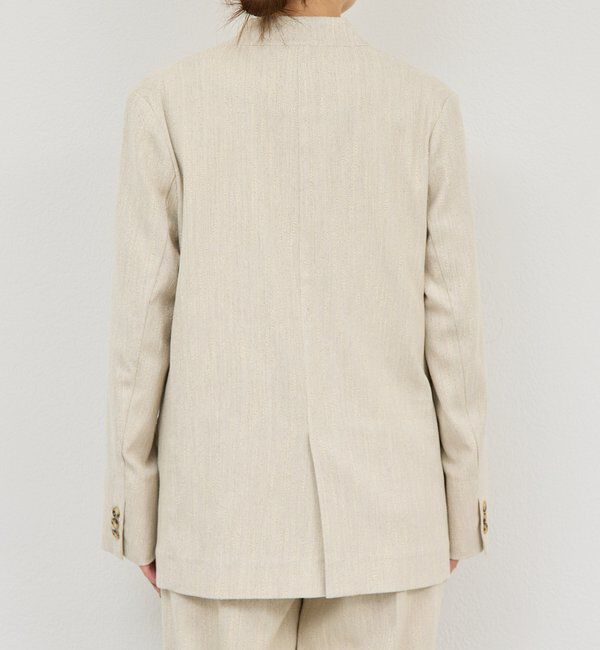  「【セットアップ対応】ノーカラーツイードジャケット」|その他|