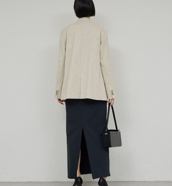  「【セットアップ対応】ノーカラーツイードジャケット」|その他|