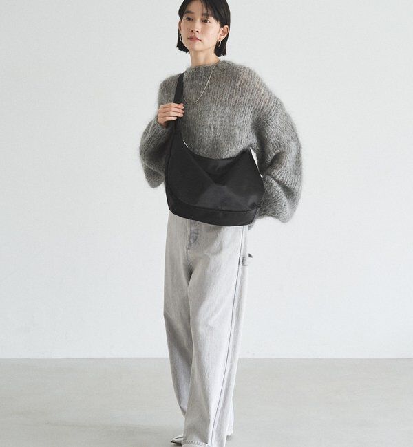  「クラウズナイロンラウンドビッグショルダーバッグ」|ショルダー・メッセンジャー|