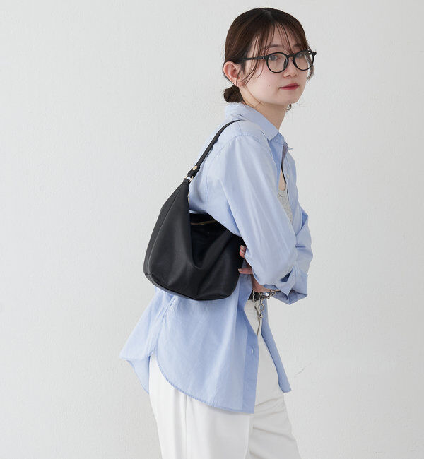  「ソフトレザーシンプルショルダーバッグ 」|ショルダー・メッセンジャー|