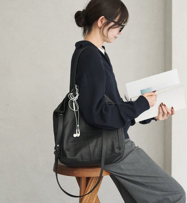  「レザー2WAYトートバッグ」|トートバッグ|