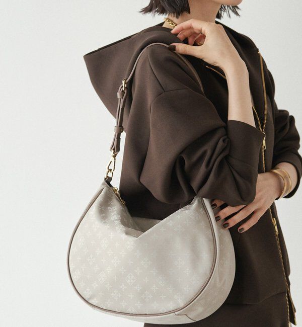  「ナイロンジャガード2WAYショルダーバッグ」|ショルダー・メッセンジャー|エクリュ