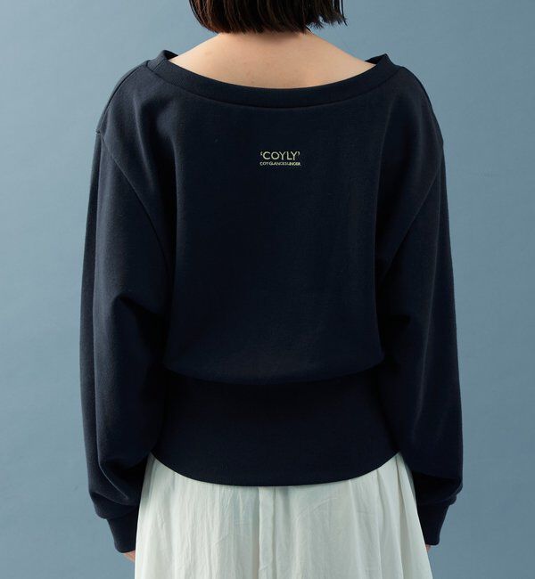  「オフショルスウェット」|Tシャツ・カットソー|