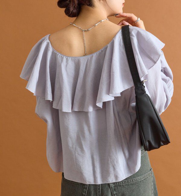  「ラッフルボレロブラウス」|シャツ・ブラウス|