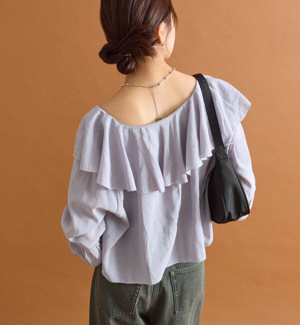  「ラッフルボレロブラウス」|シャツ・ブラウス|