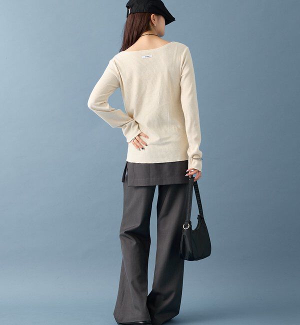  「起毛リブボタンカーディガン」|Tシャツ・カットソー|