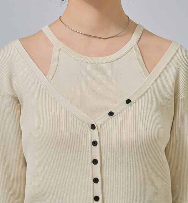  「アメスリニットカーデSET」|カーディガン|