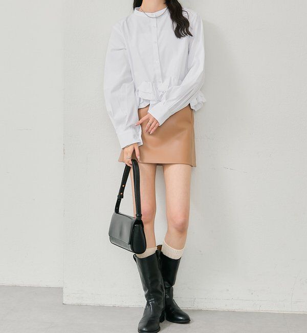  「ウェーブフリルブラウス」|シャツ・ブラウス|