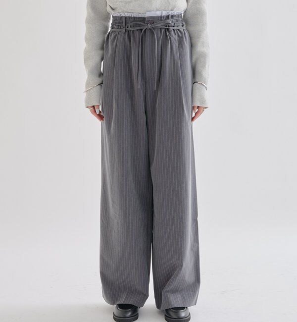  「Wベルトパンツ」|チノ|