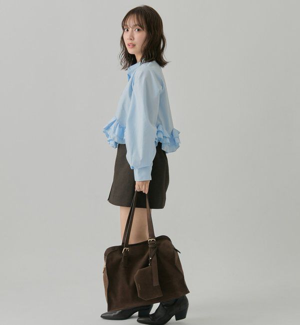  「【@sktnnm企画】ステッチラインボストンBAG」|トートバッグ|