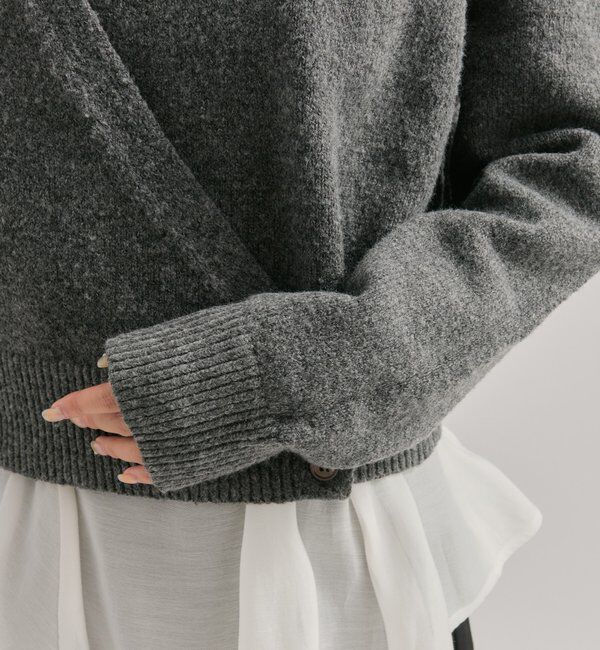  「ペプラムドッキングニット」|ニット・セーター|