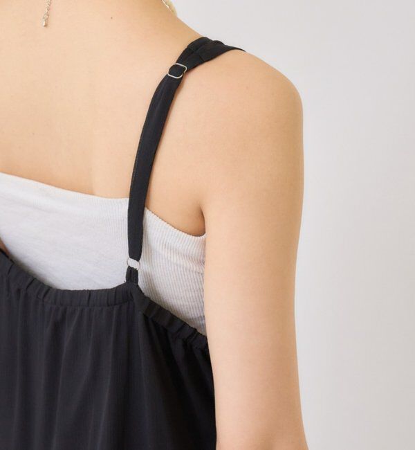  「シアーキャミSETワンピース」|ワンピース|