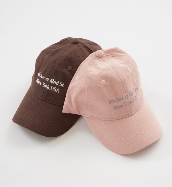  「ピーチロゴ刺繍キャップ」|ハット|