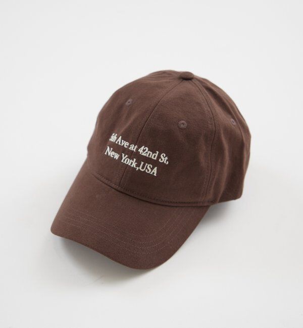  「ピーチロゴ刺繍キャップ」|ハット|