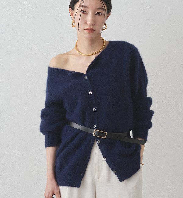  「FURウール2WAYニットカーデ」|ニット・セーター|