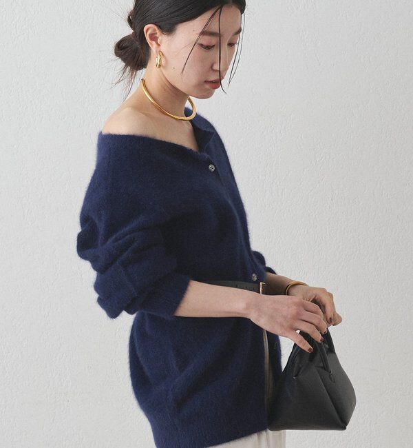  「FURウール2WAYニットカーデ」|ニット・セーター|