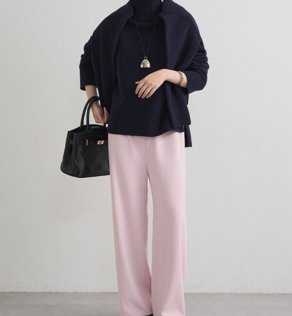  「ウール100タートルニット」|ニット・セーター|