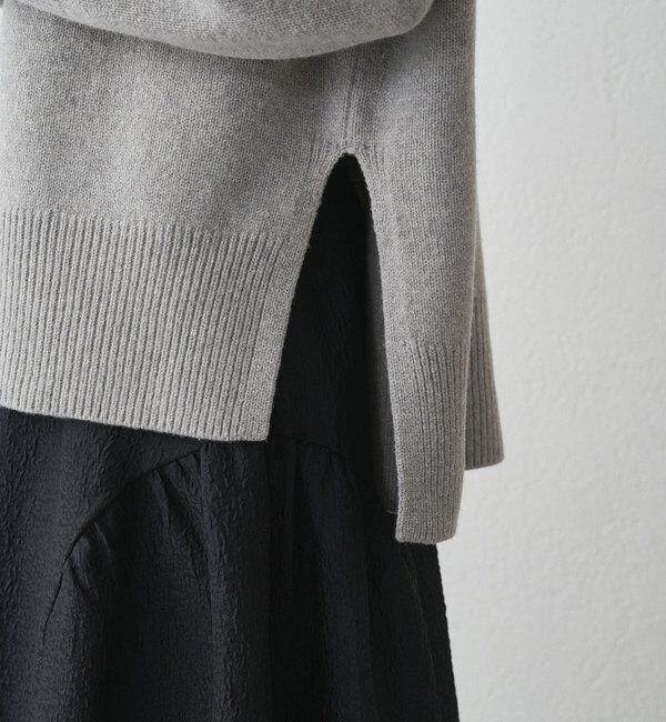  「ウール100タートルニット」|ニット・セーター|