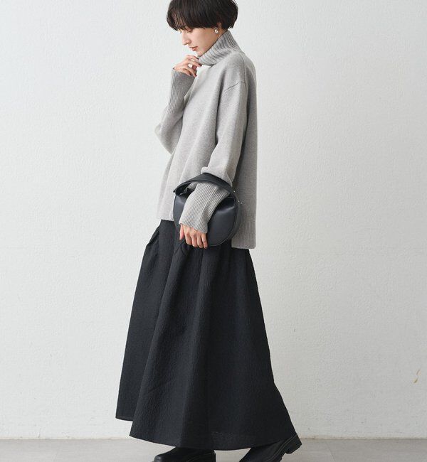  「ウール100タートルニット」|ニット・セーター|