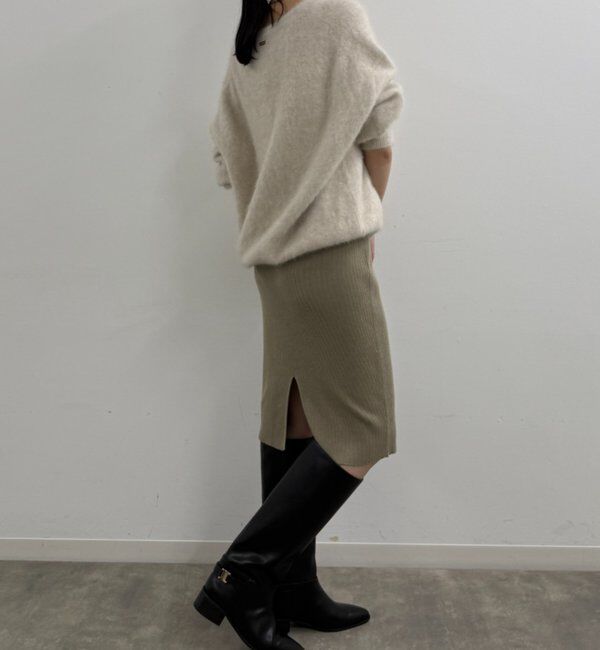  「ニットスカート+パンツセット」|チノ|