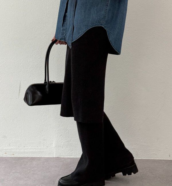  「ニットスカート+パンツセット」|チノ|