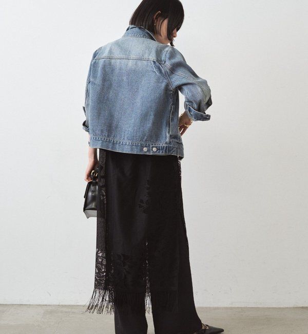  「ヴィンテージライクデニムジャケット」|ベスト・ジレ|