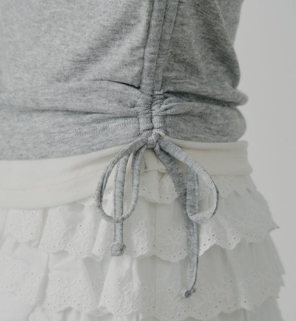  「ワンショルレイヤードTシャツ」|Tシャツ・カットソー|