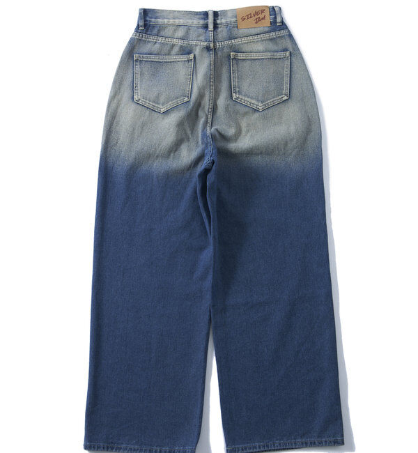  「SLASH POCKET BLAST WIDE DENIM」|デニム|