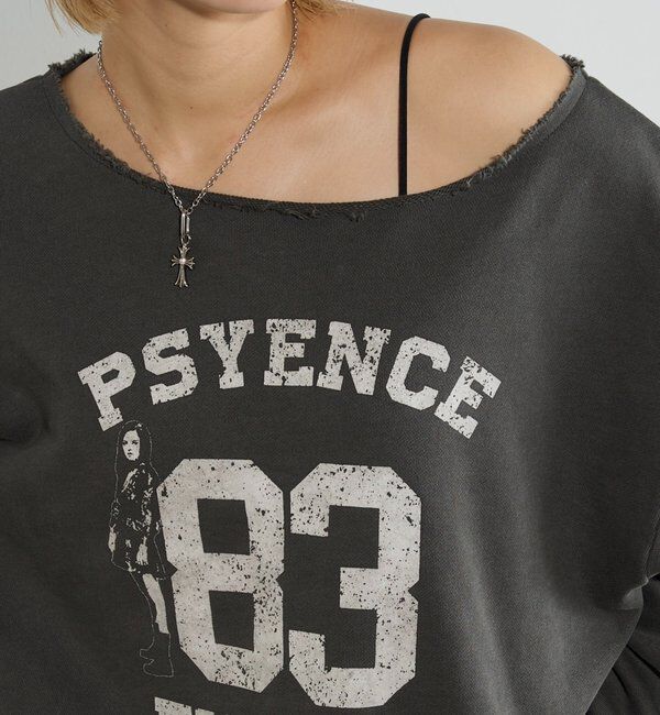  「ELLIOTT NUMBERIHG ONE-SHOULDERSWEATSHIRT」|Tシャツ・カットソー|