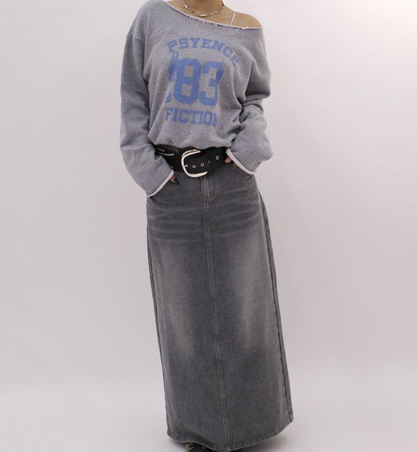  「ELLIOTT NUMBERIHG ONE-SHOULDERSWEATSHIRT」|Tシャツ・カットソー|