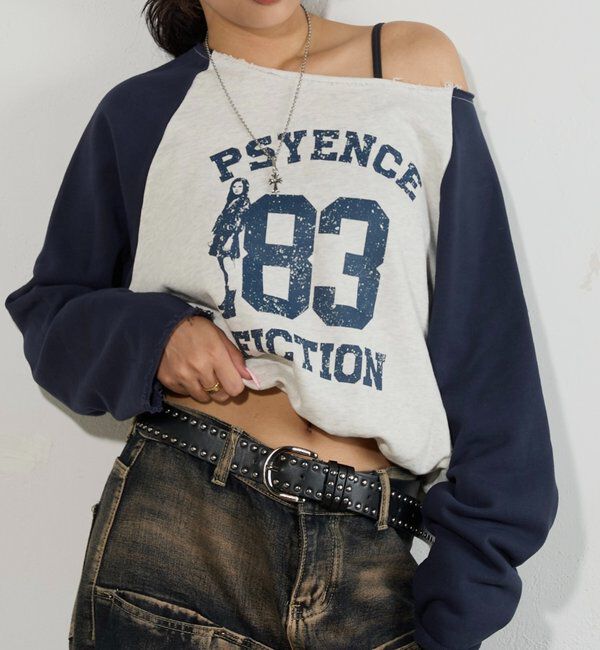  「ELLIOTT NUMBERIHG ONE-SHOULDERSWEATSHIRT」|Tシャツ・カットソー|