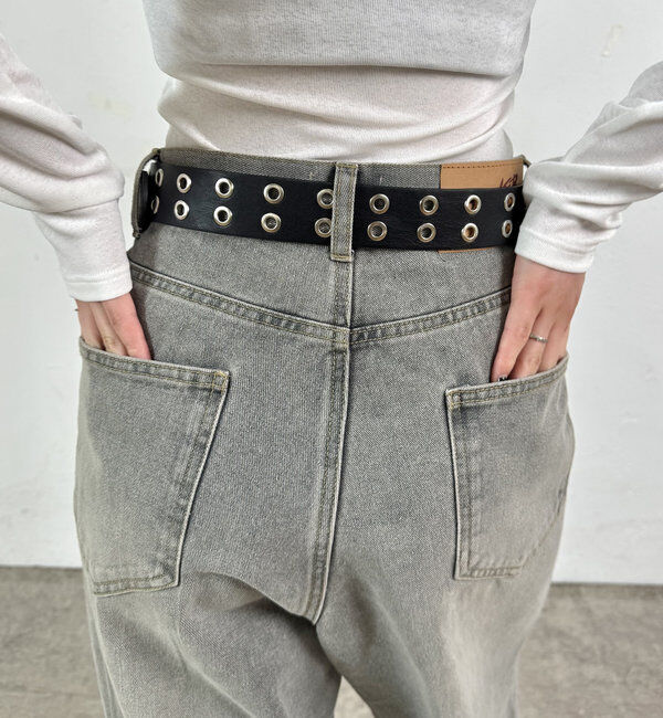  「【新色追加】フェイクレザーガチャベルト」|ベルト|