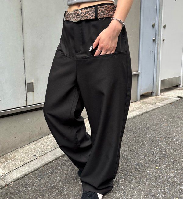  「【低身長・高身長対応/3サイズ】SLACH POCKET TROUSERS」|チノ|