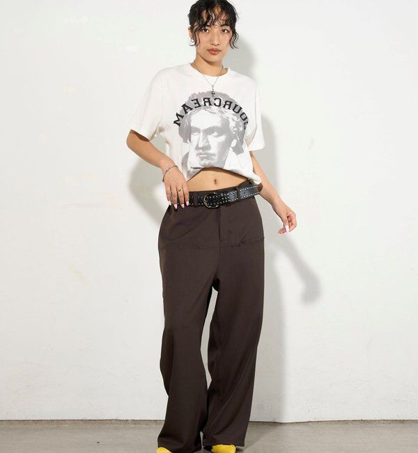  「【低身長・高身長対応/3サイズ】SLACH POCKET TROUSERS」|チノ|