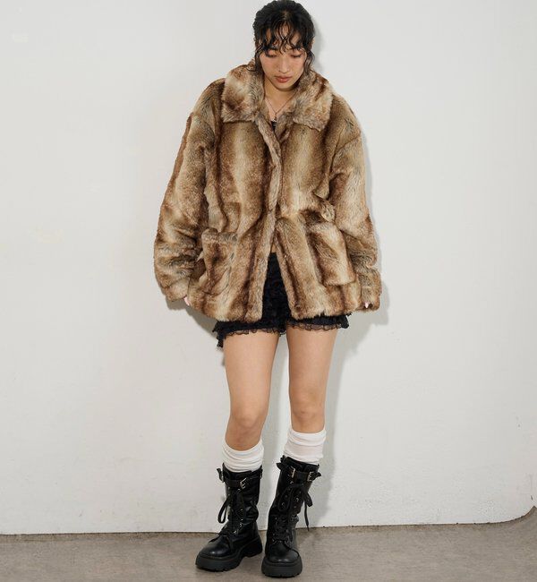  「【2サイズ展開】FAUX JACKET/ファージャケット」|その他|