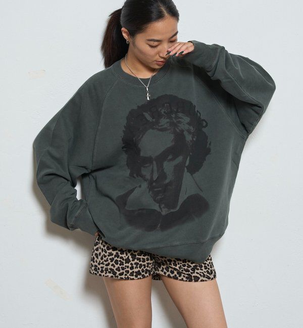  「【Sourcream】 GREAT FIGURE SWEATSHIRT」|Tシャツ・カットソー|ブラック