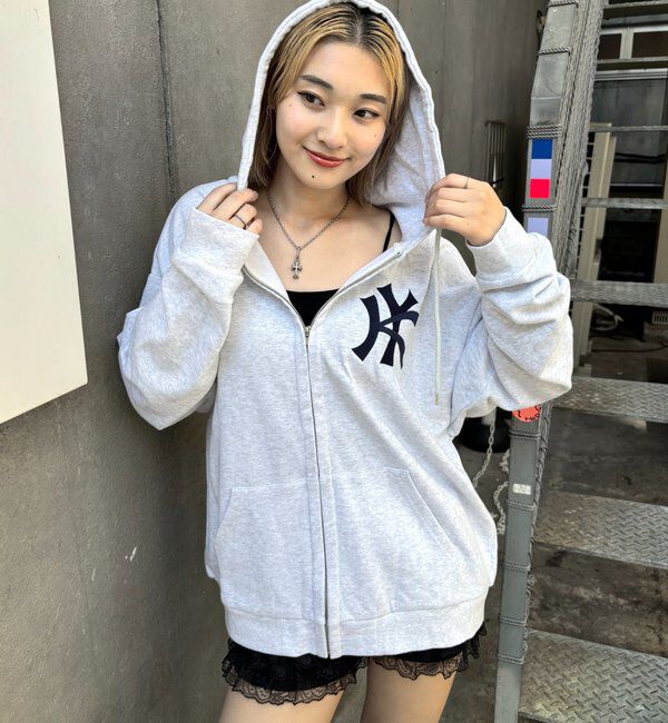  「【KOOKY'N/クーキー】KY LOGOZIPHOODIE」|パーカー|