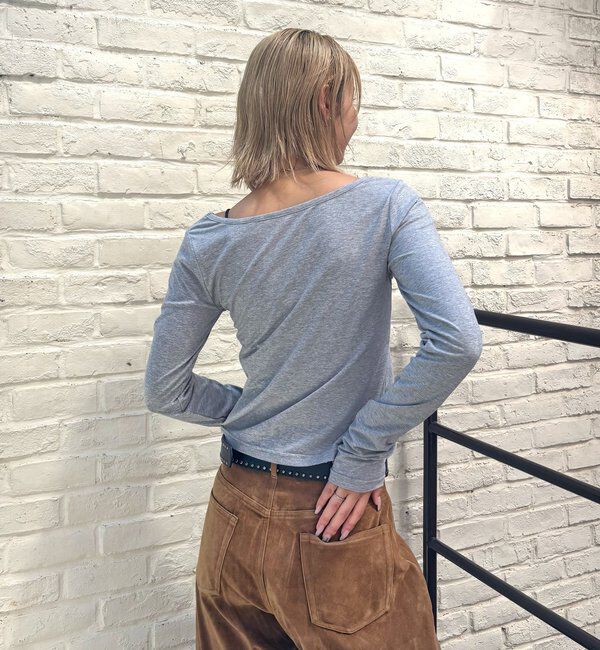  「【WEB限定】MESSAGE TOPS」|Tシャツ・カットソー|